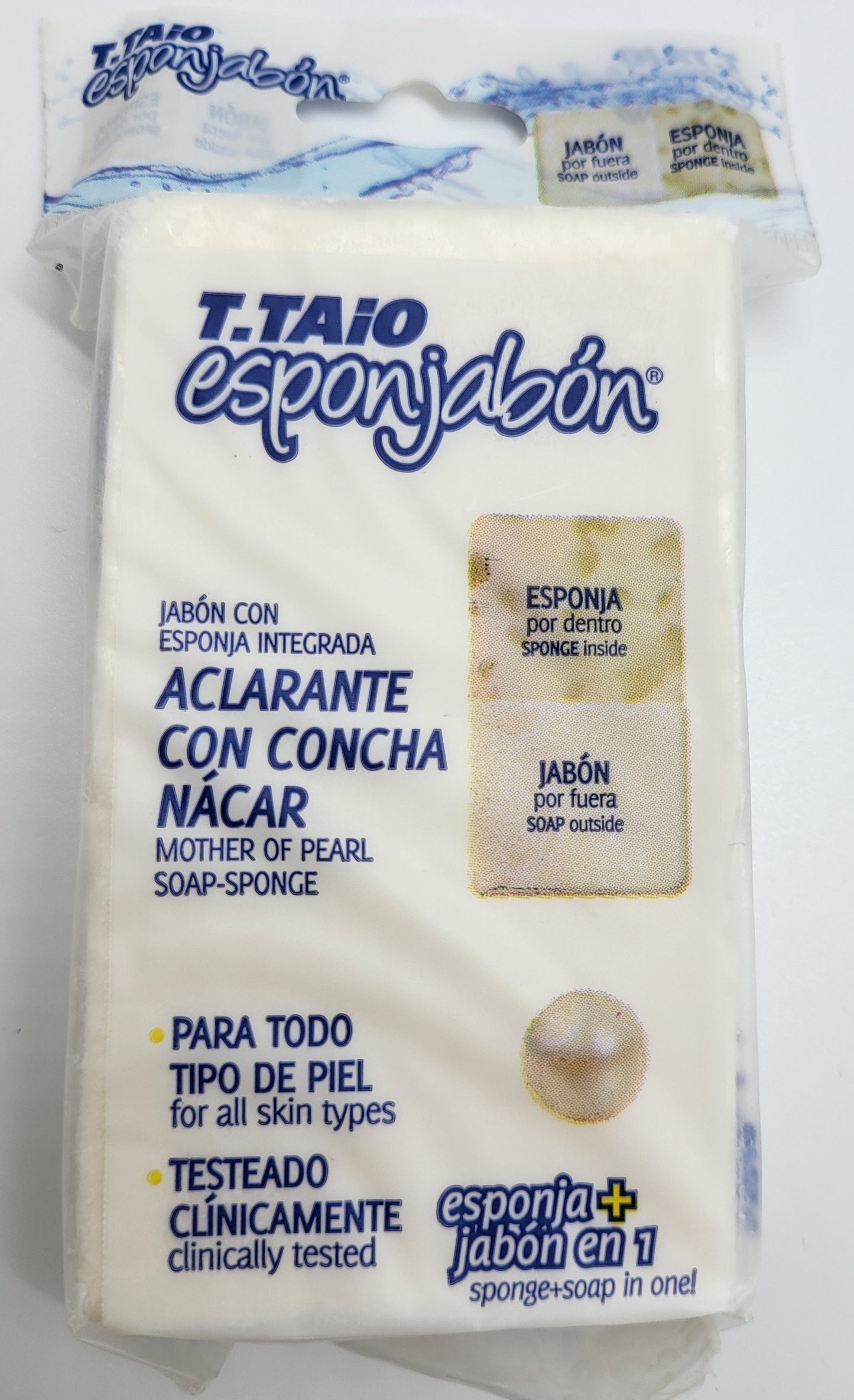 T-Taio Esponjabon Aclarante con Concha Nacar (soap)