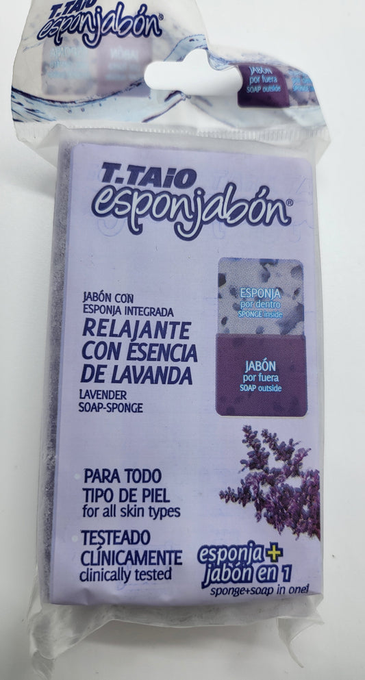 T-Taio Esponjabon Relajante con esencia Lavanda (soap)